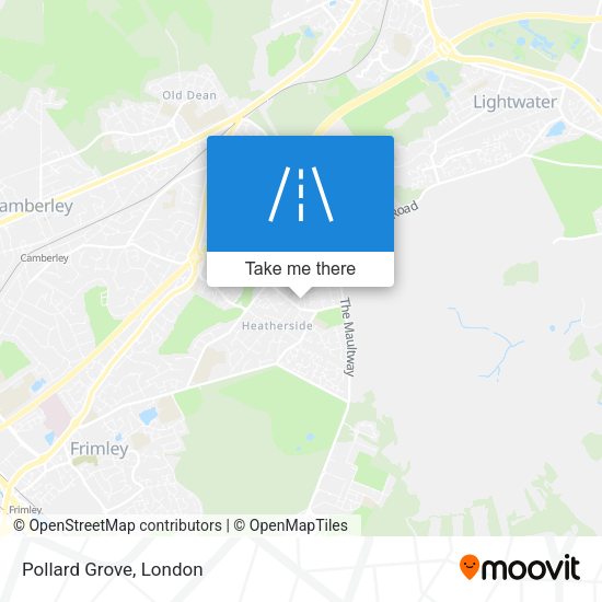 Pollard Grove map