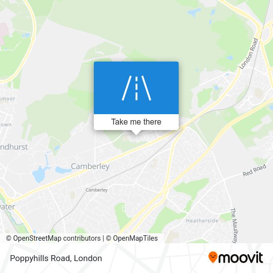 Poppyhills Road map