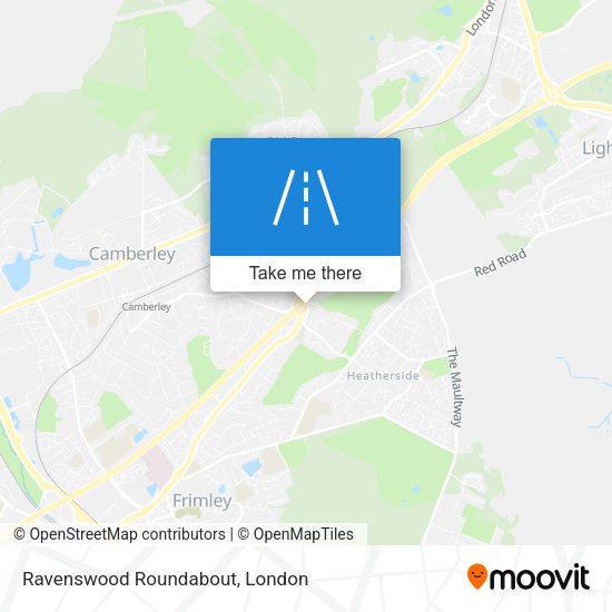 Ravenswood Roundabout map