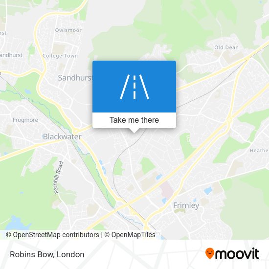Robins Bow map