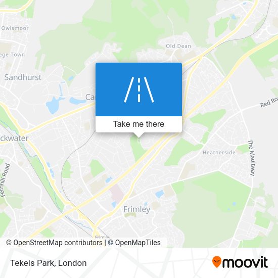 Tekels Park map