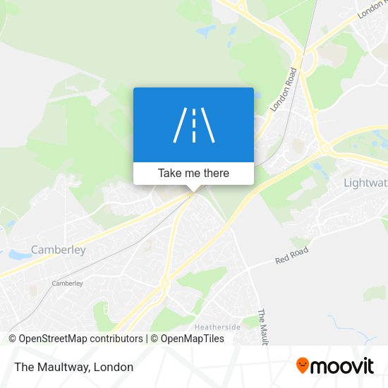 The Maultway map