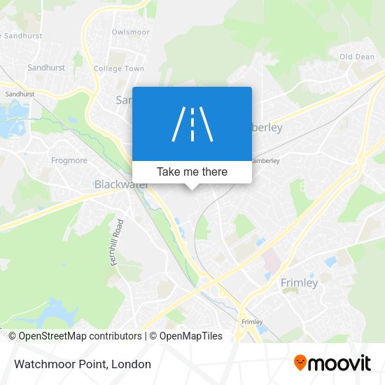 Watchmoor Point map