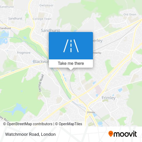 Watchmoor Road map