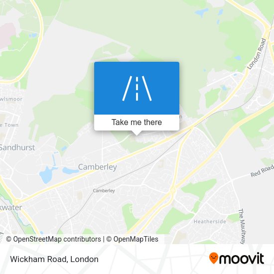 Wickham Road map
