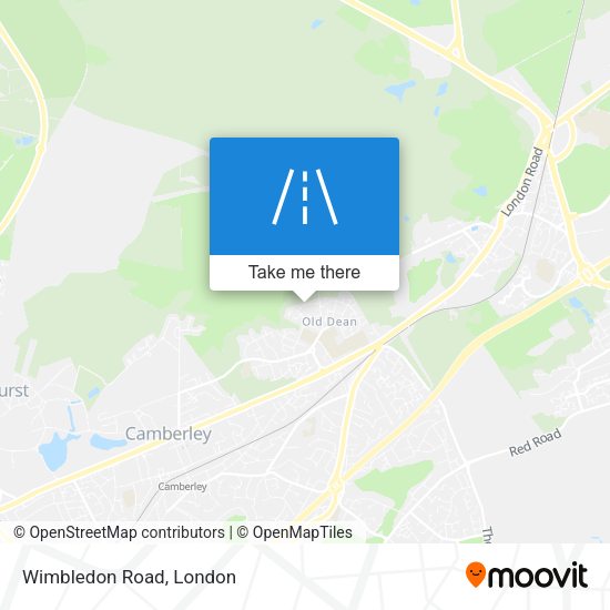Wimbledon Road map