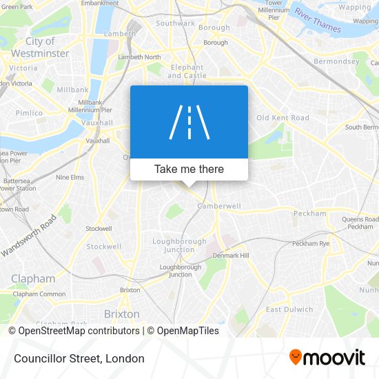Councillor Street map