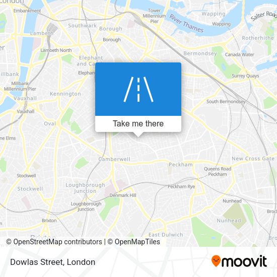 Dowlas Street map