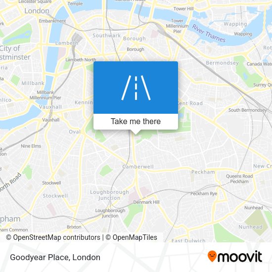 Goodyear Place map