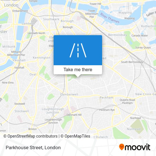 Parkhouse Street map