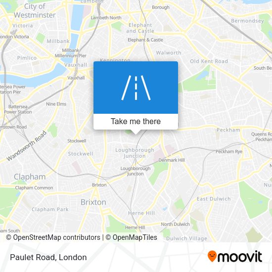 Paulet Road map