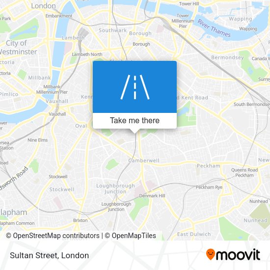 Sultan Street map