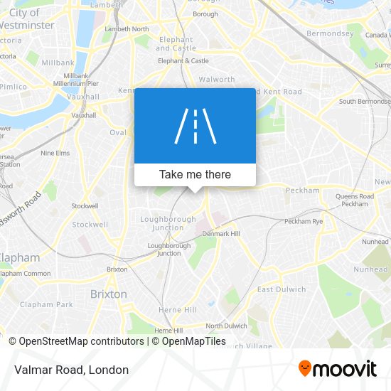 Valmar Road map