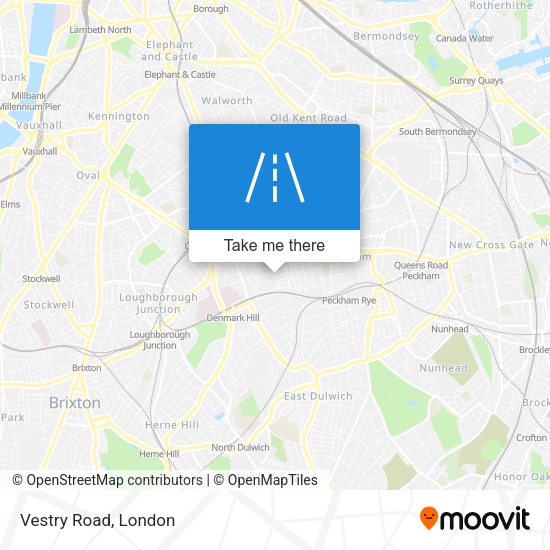 Vestry Road map