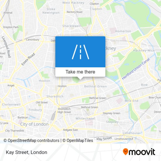 Kay Street map
