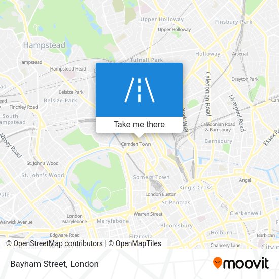 Bayham Street map