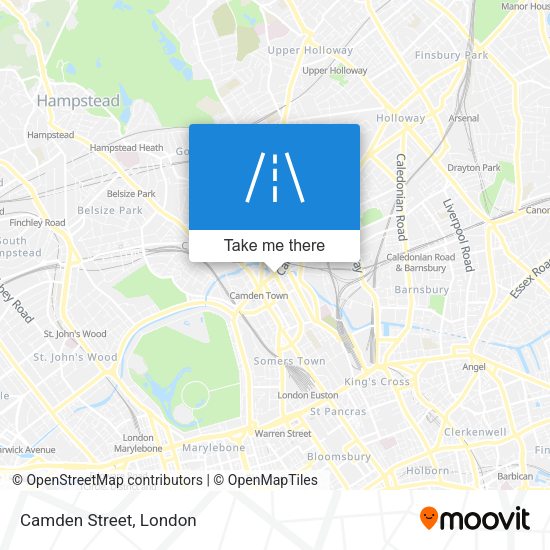 Camden Street map
