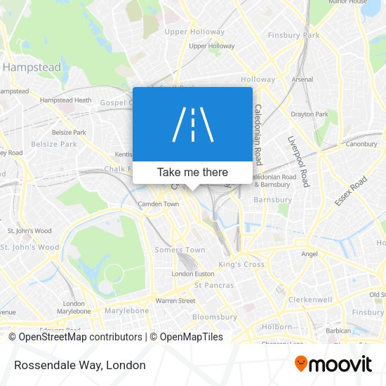Rossendale Way map