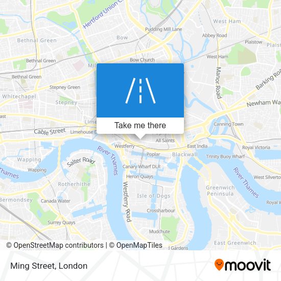 Ming Street map