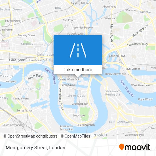 Montgomery Street map