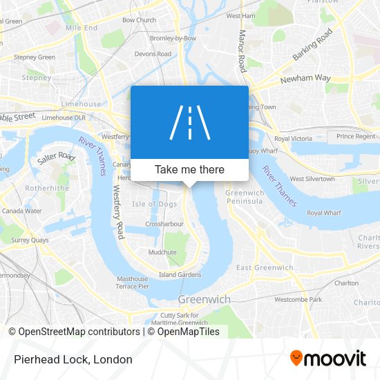 Pierhead Lock map