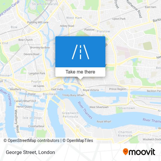 George Street map
