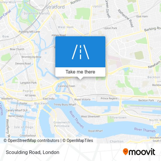 Scoulding Road map