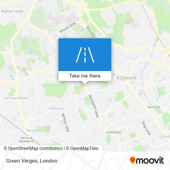 Green Verges map