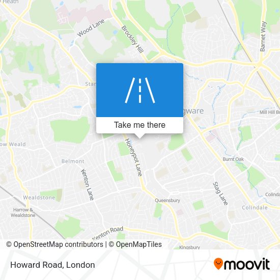 Howard Road map
