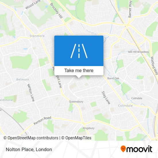 Nolton Place map