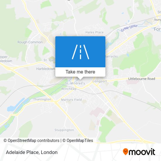 Adelaide Place map