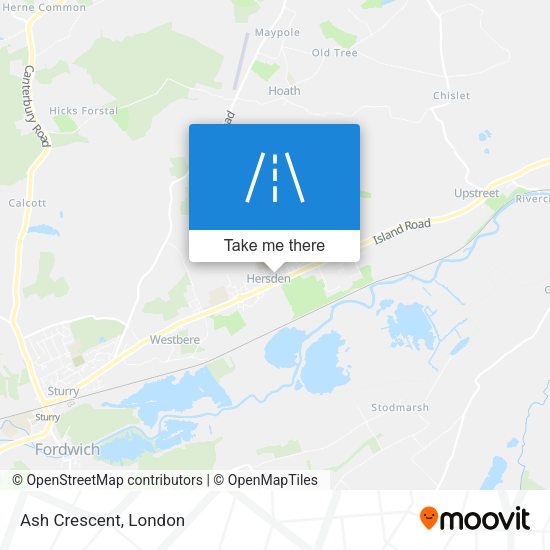 Ash Crescent map