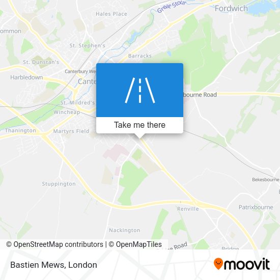 Bastien Mews map