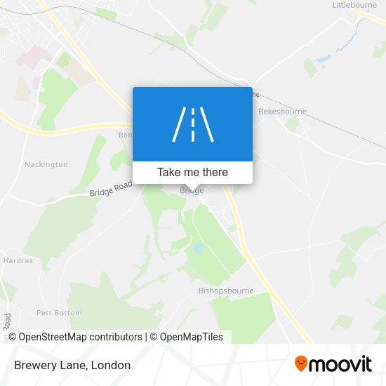 Brewery Lane map