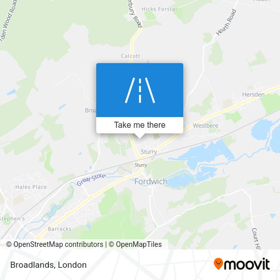 Broadlands map