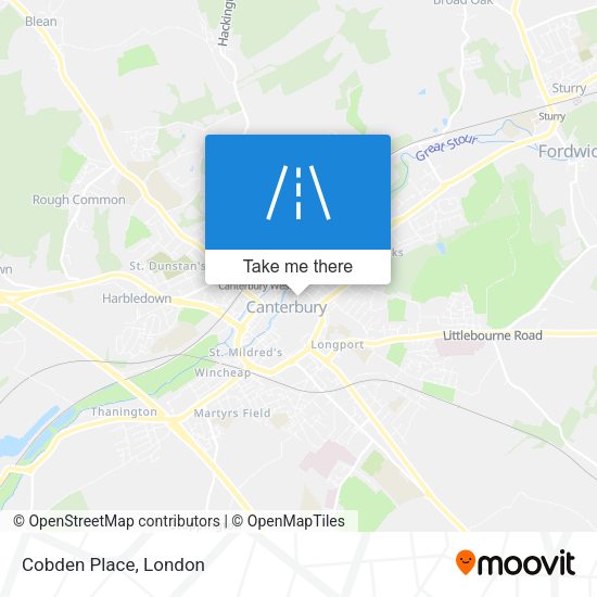 Cobden Place map