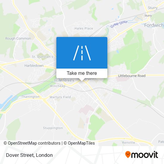 Dover Street map