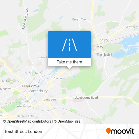 East Street map