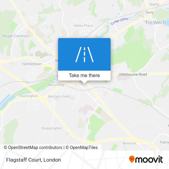 Flagstaff Court map