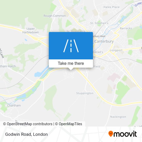 Godwin Road map