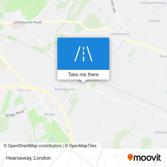 Hearseway map