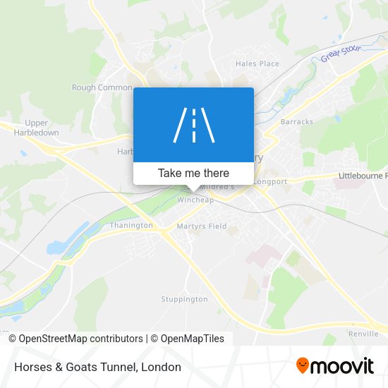 Horses & Goats Tunnel map