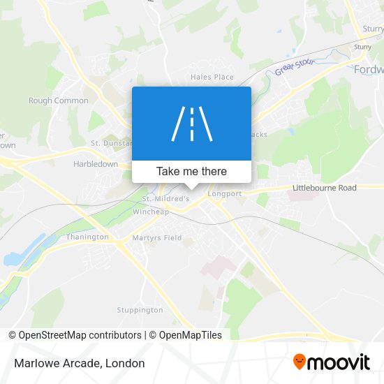 Marlowe Arcade map