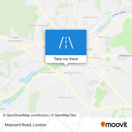 Maynard Road map