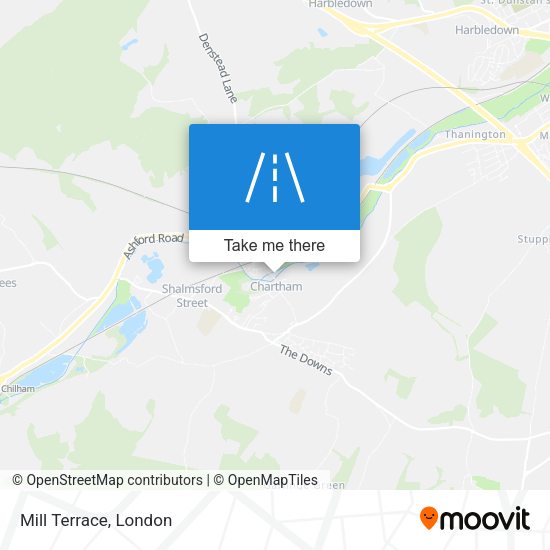 Mill Terrace map