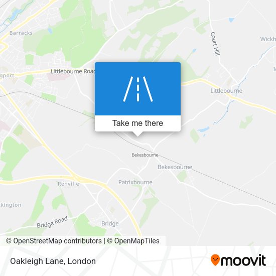 Oakleigh Lane map