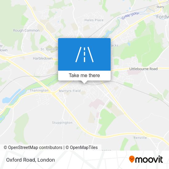 Oxford Road map