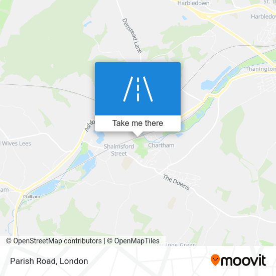 Parish Road map