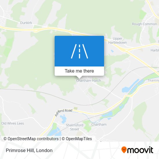 Primrose Hill map