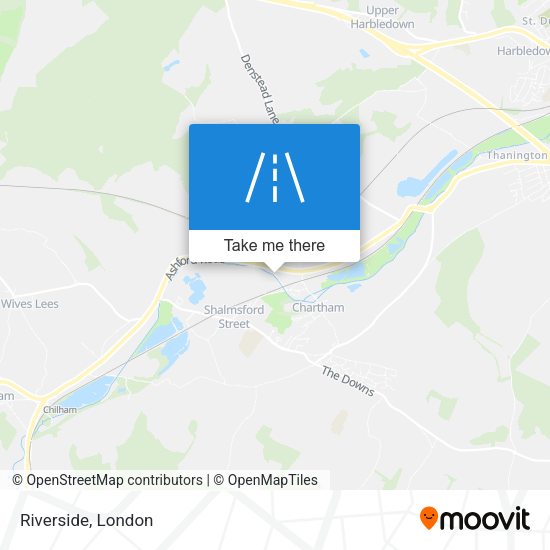 Riverside map